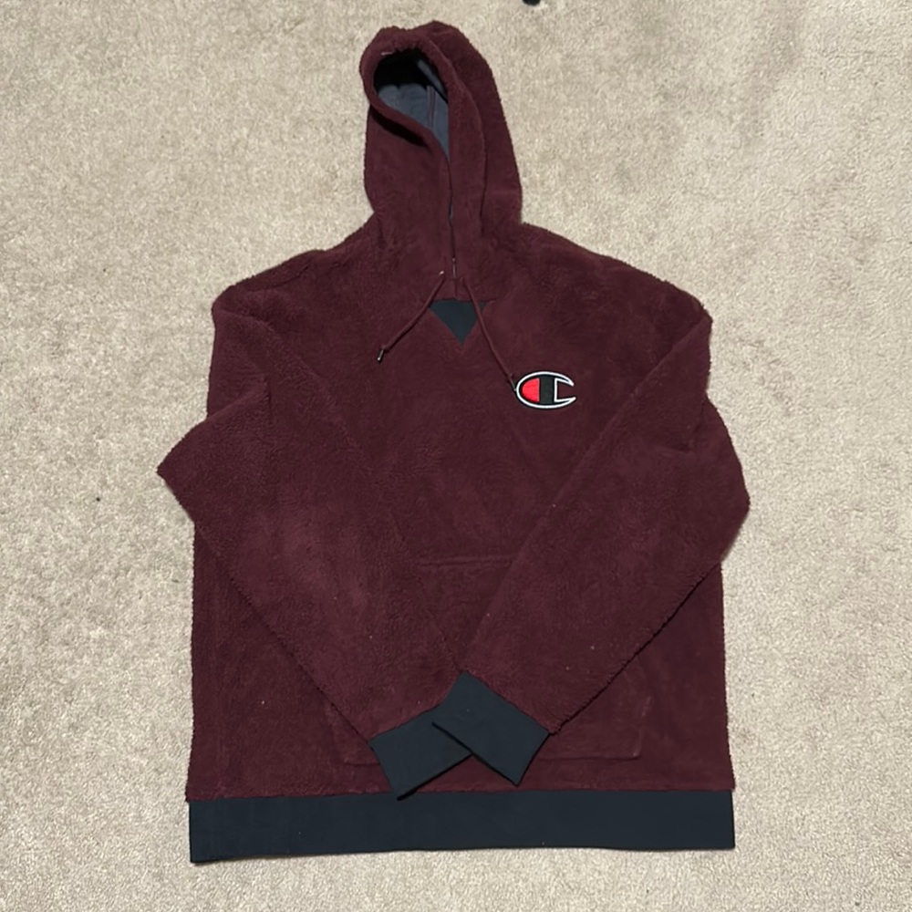 Champion Maroon Hoodie